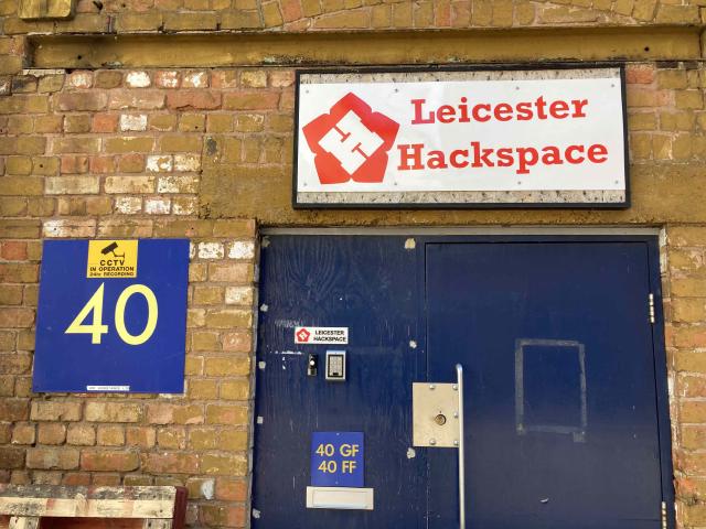 Entrance to the Building